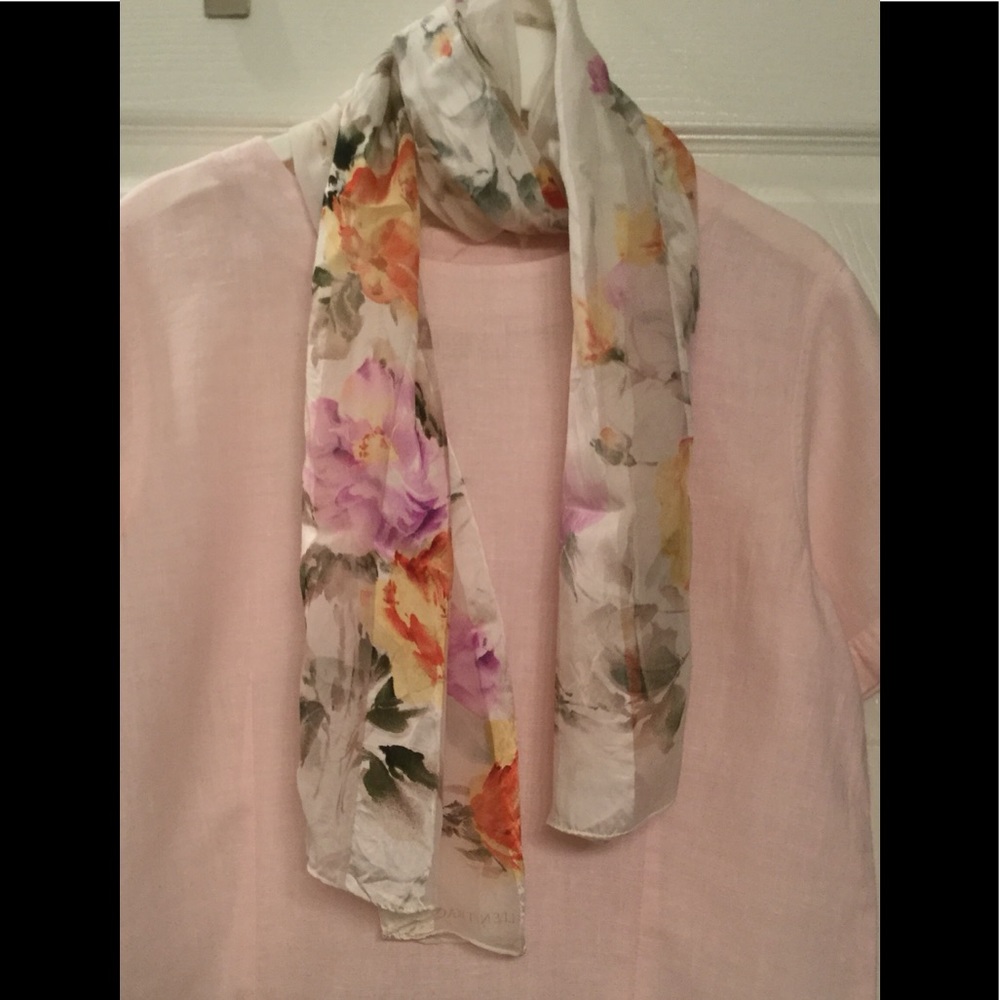 Vintage Pure Linen Slightly Fitted Shell
